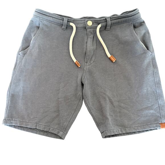 Fundamental CoastSweat Shorts Gray Drawstring Fleece 32 Cabincore GORPCORE - Picture 1 of 7